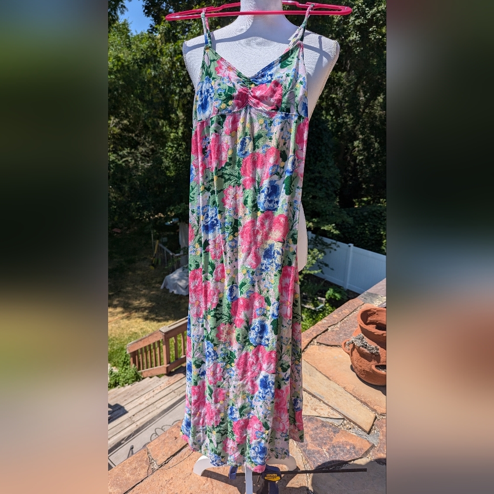 H&M Long Floral Maxi Dress Sz 4 (EXTRA SMALL!)